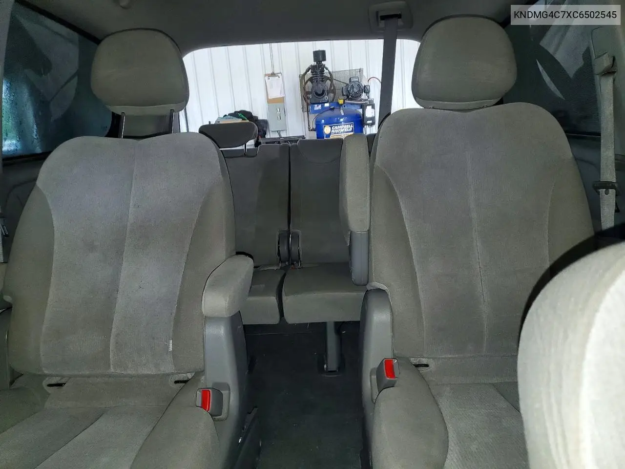 2012 Kia Sedona Lx VIN: KNDMG4C7XC6502545 Lot: 58479286