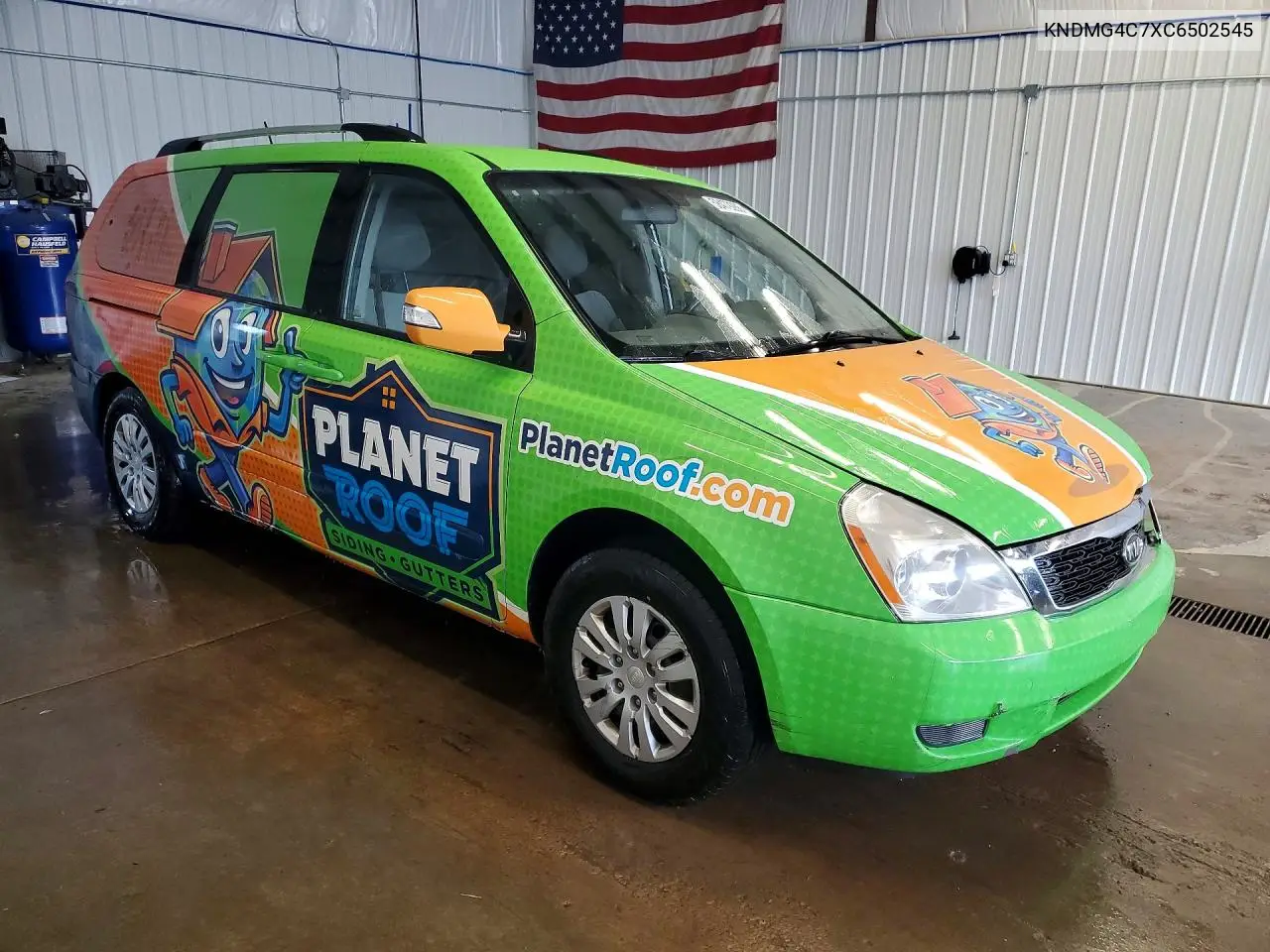 2012 Kia Sedona Lx VIN: KNDMG4C7XC6502545 Lot: 58479286