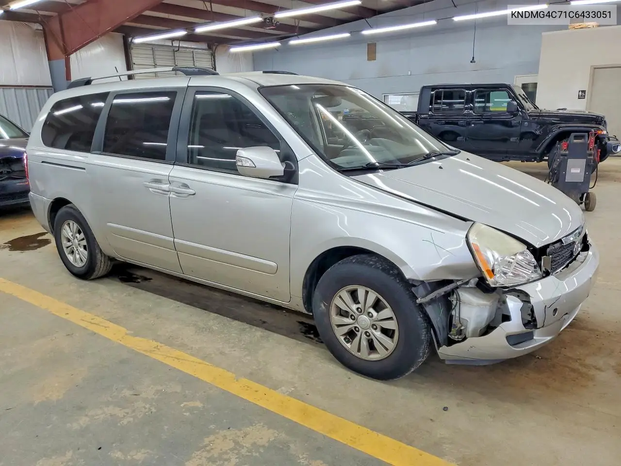 2012 Kia Sedona Lx VIN: KNDMG4C71C6433051 Lot: 59291136