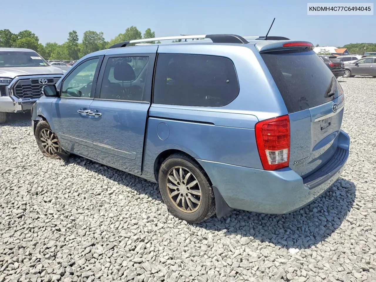 2012 Kia Sedona Ex VIN: KNDMH4C77C6494045 Lot: 59334376