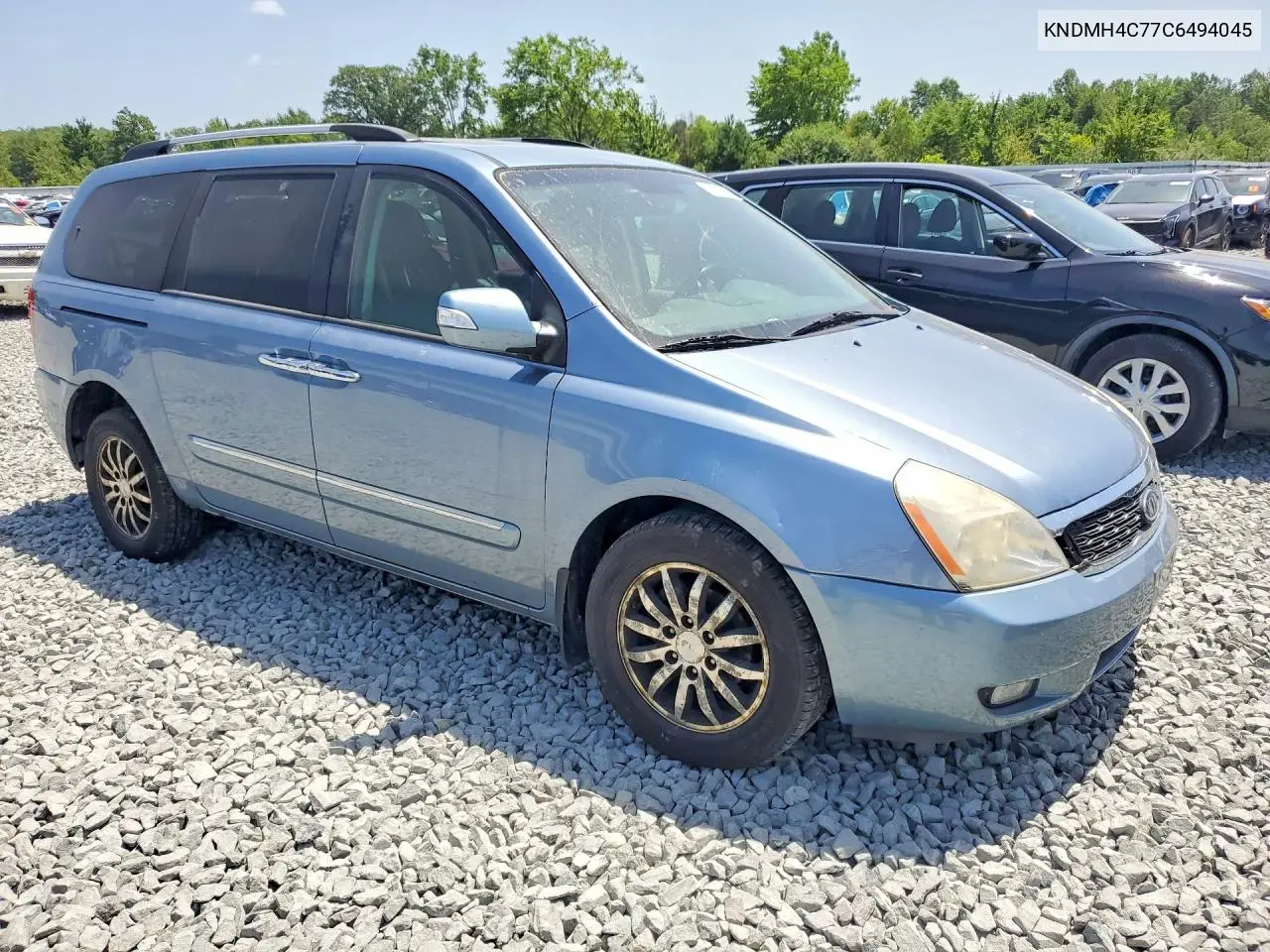 2012 Kia Sedona Ex VIN: KNDMH4C77C6494045 Lot: 59334376