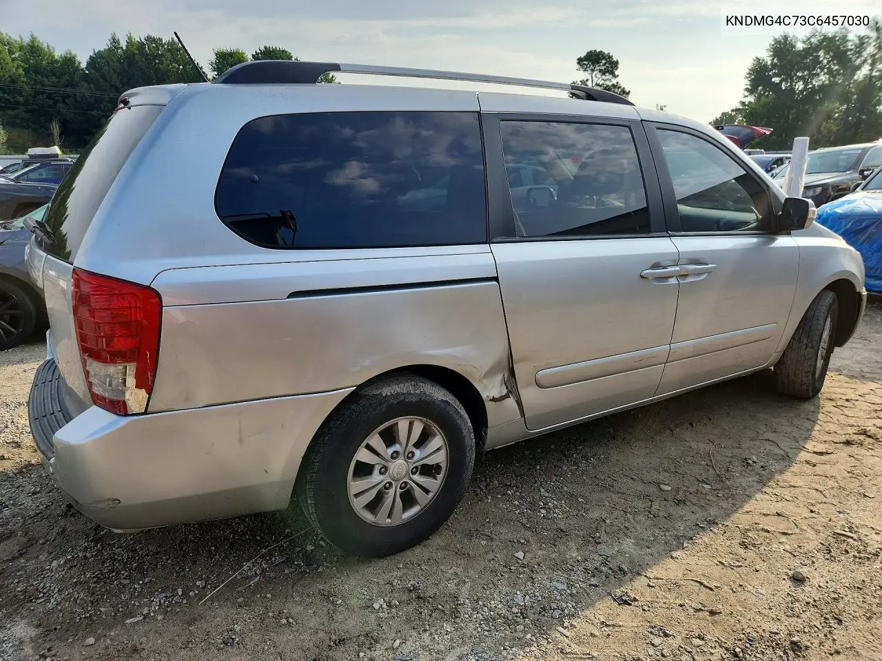 2012 Kia Sedona Lx VIN: KNDMG4C73C6457030 Lot: 60269246