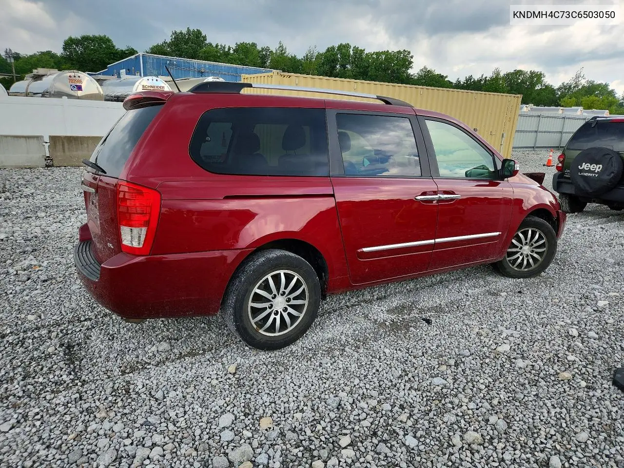 2012 Kia Sedona Ex VIN: KNDMH4C73C6503050 Lot: 60744616