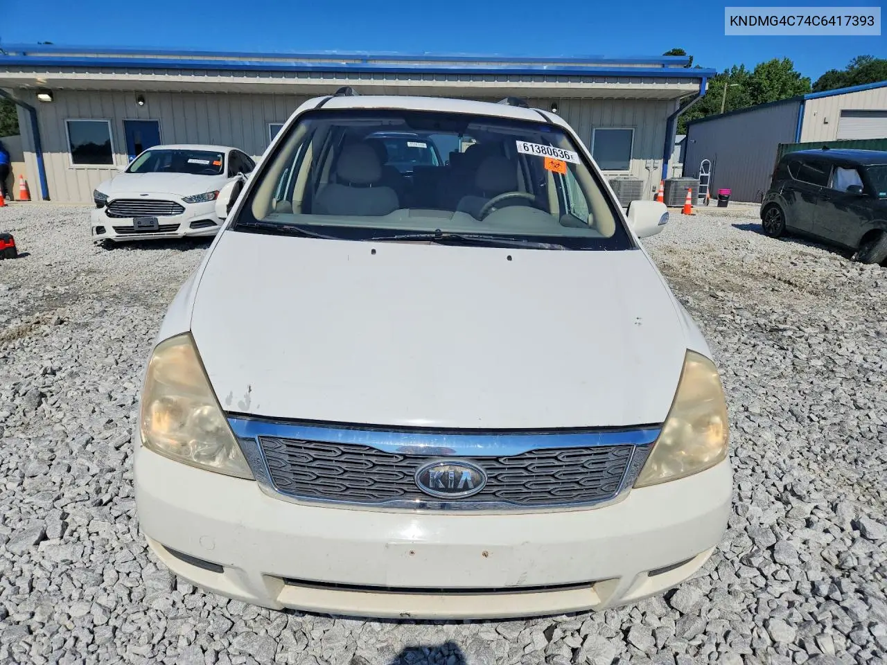 2012 Kia Sedona Lx VIN: KNDMG4C74C6417393 Lot: 61380636