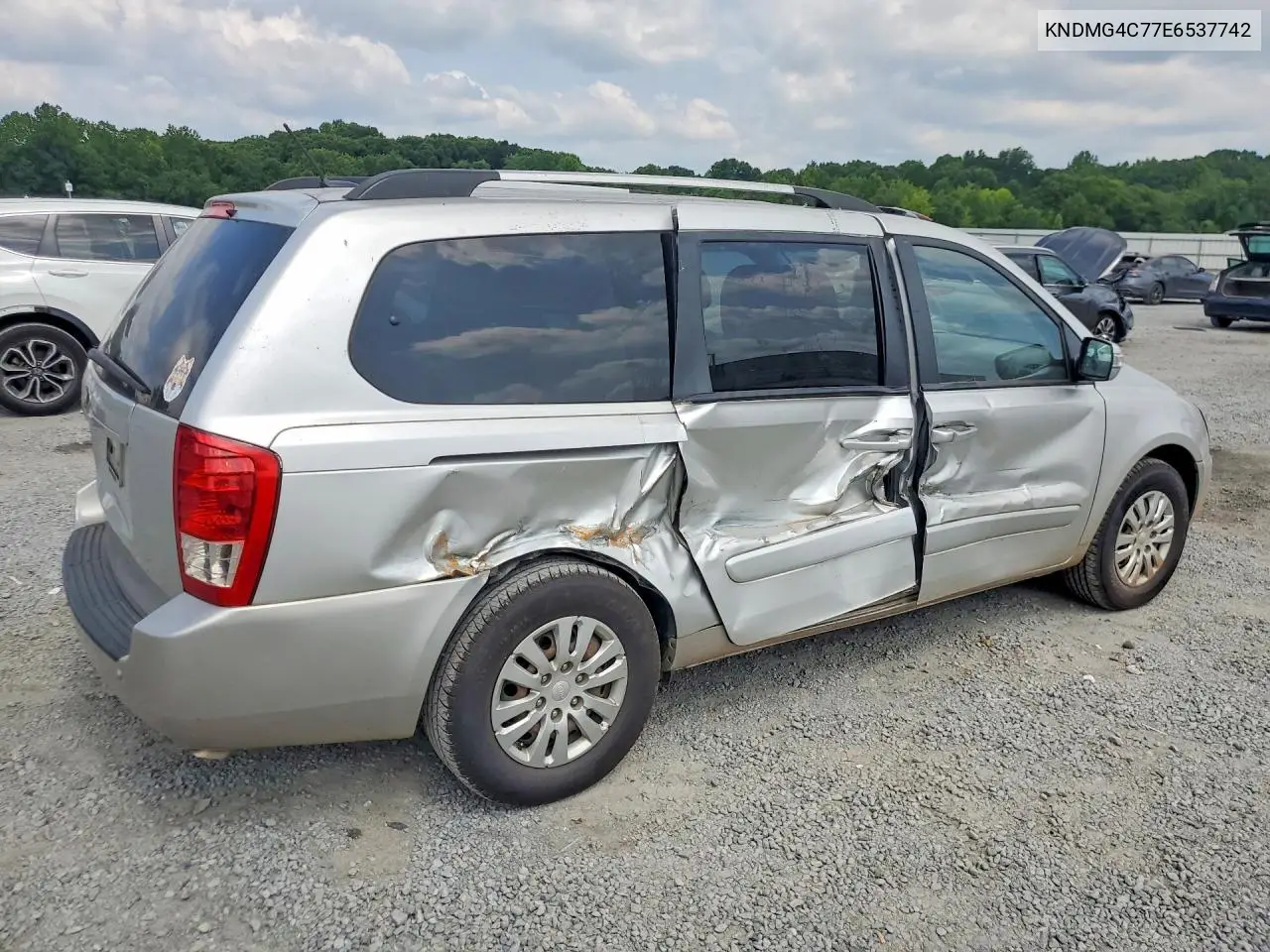 2014 Kia Sedona Lx VIN: KNDMG4C77E6537742 Lot: 58984366