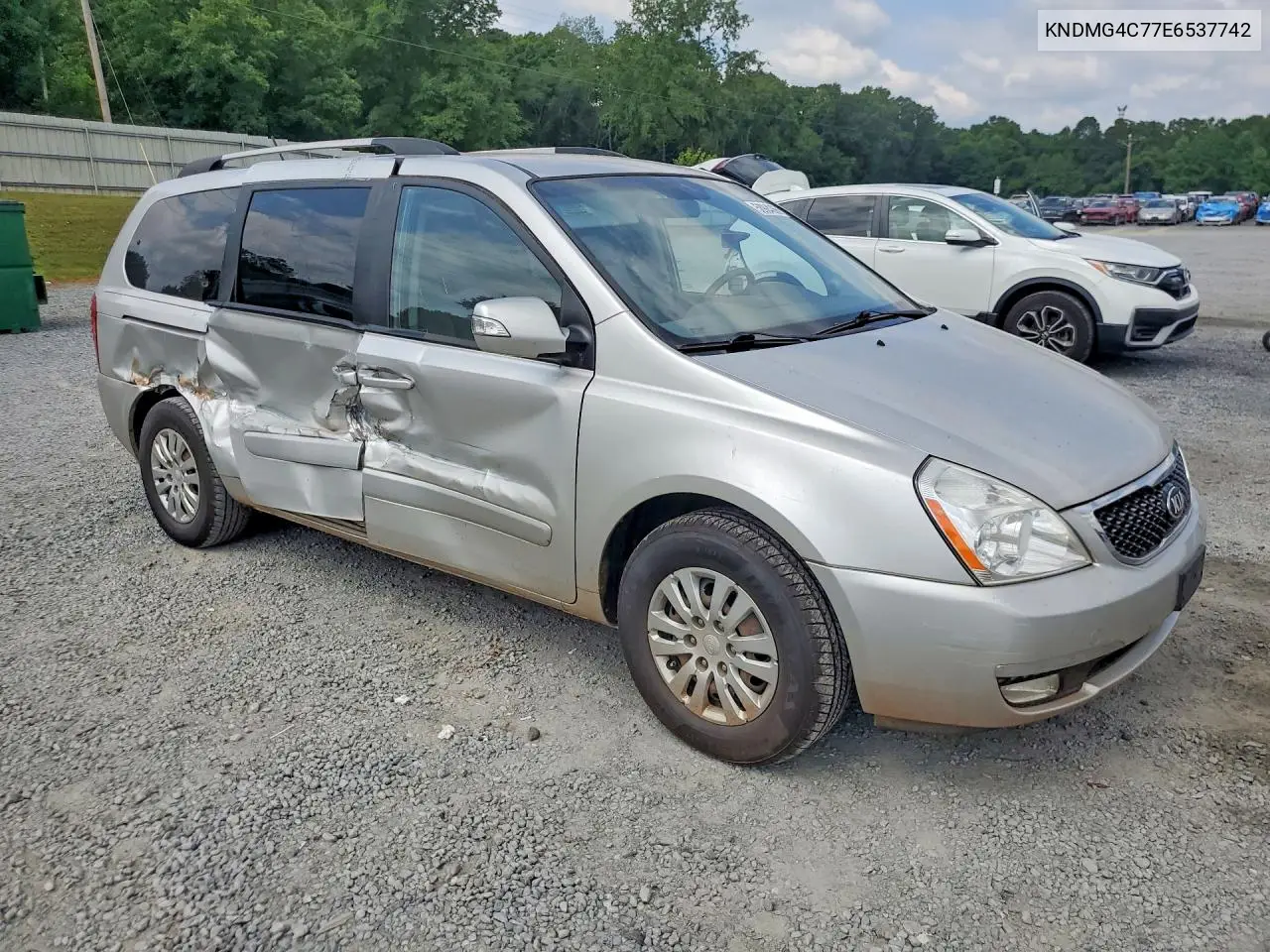 2014 Kia Sedona Lx VIN: KNDMG4C77E6537742 Lot: 58984366