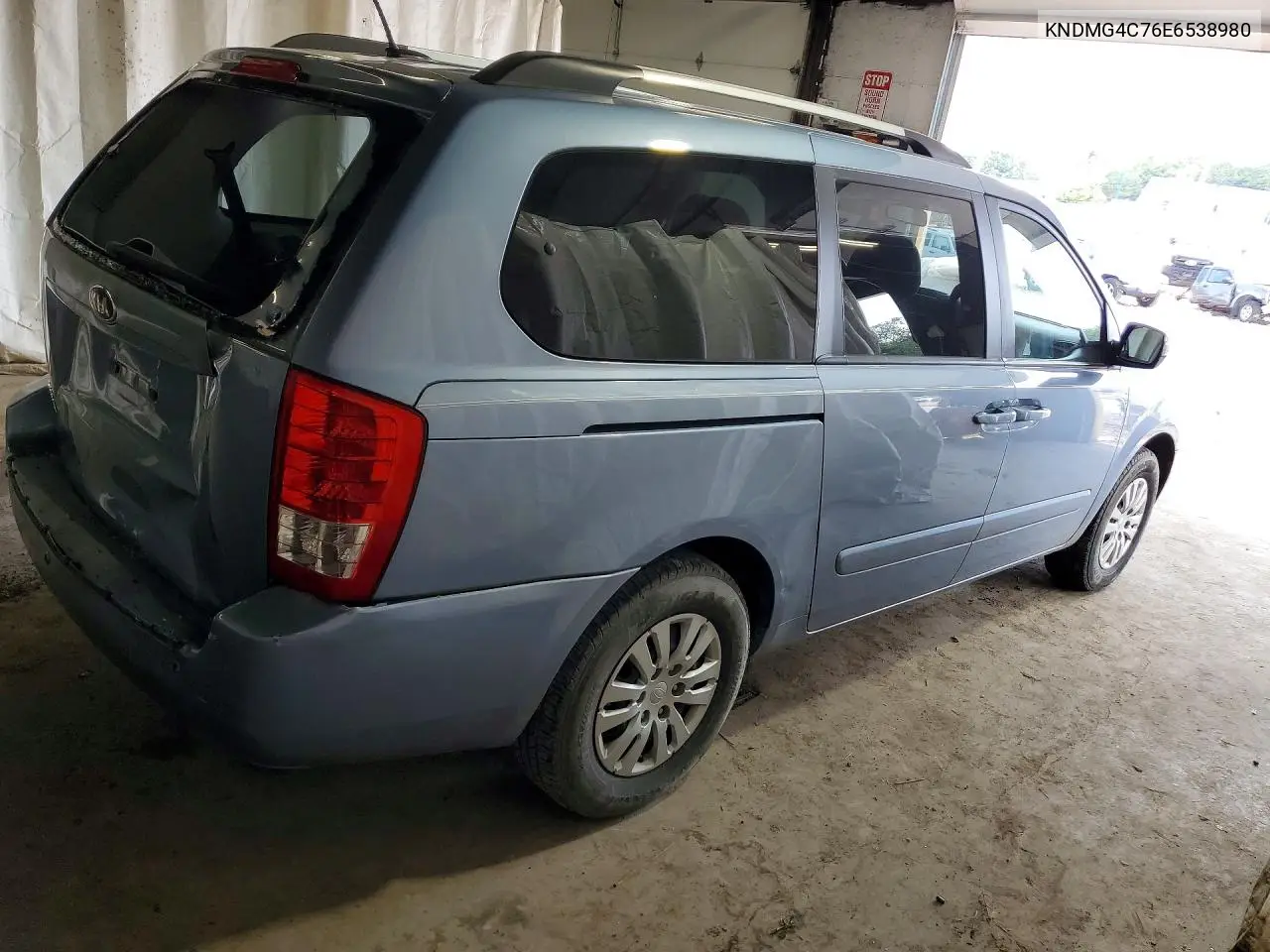 2014 Kia Sedona Lx VIN: KNDMG4C76E6538980 Lot: 60606396