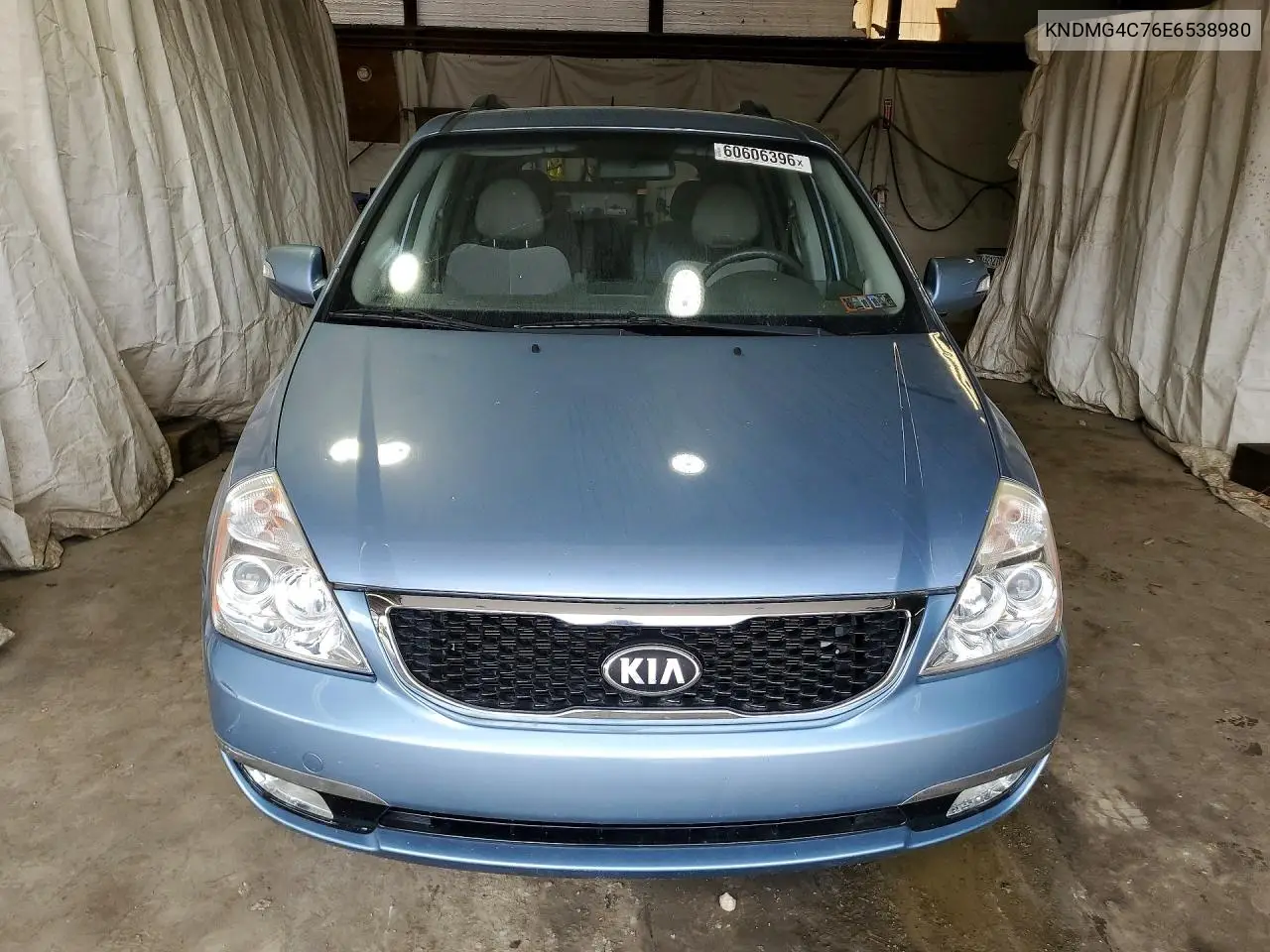 2014 Kia Sedona Lx VIN: KNDMG4C76E6538980 Lot: 60606396