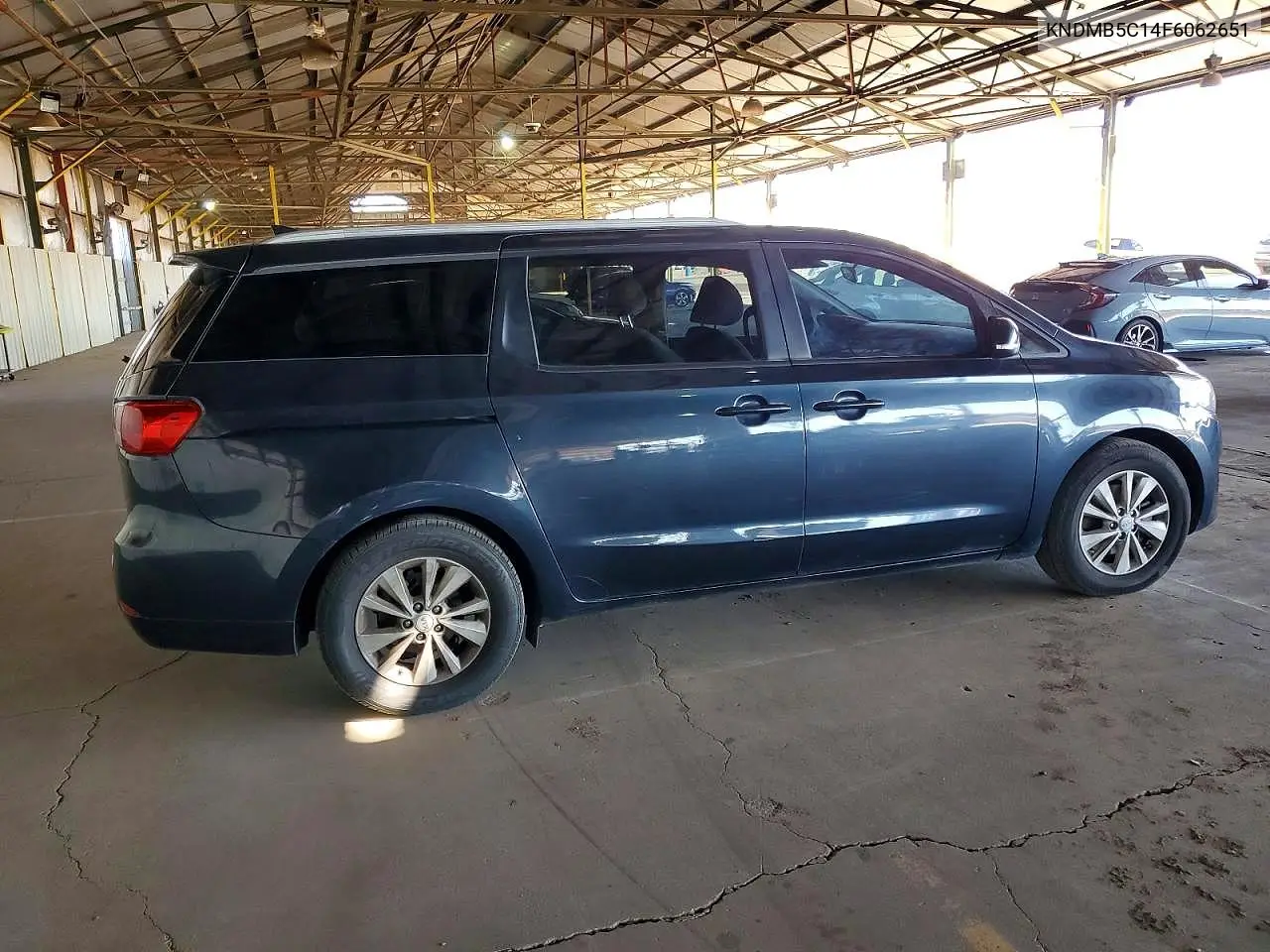 2015 Kia Sedona Lx VIN: KNDMB5C14F6062651 Lot: 58133556