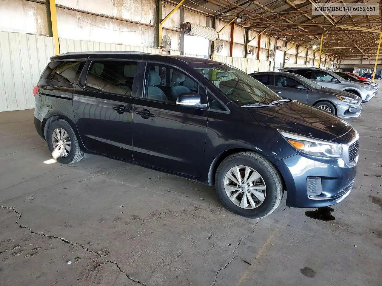 2015 Kia Sedona Lx VIN: KNDMB5C14F6062651 Lot: 58133556