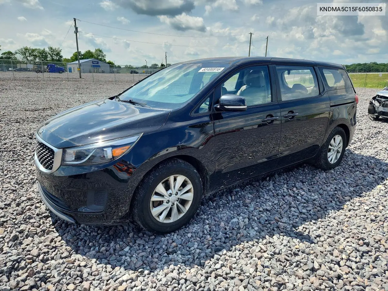2015 Kia Sedona L VIN: KNDMA5C15F6050835 Lot: 60400816