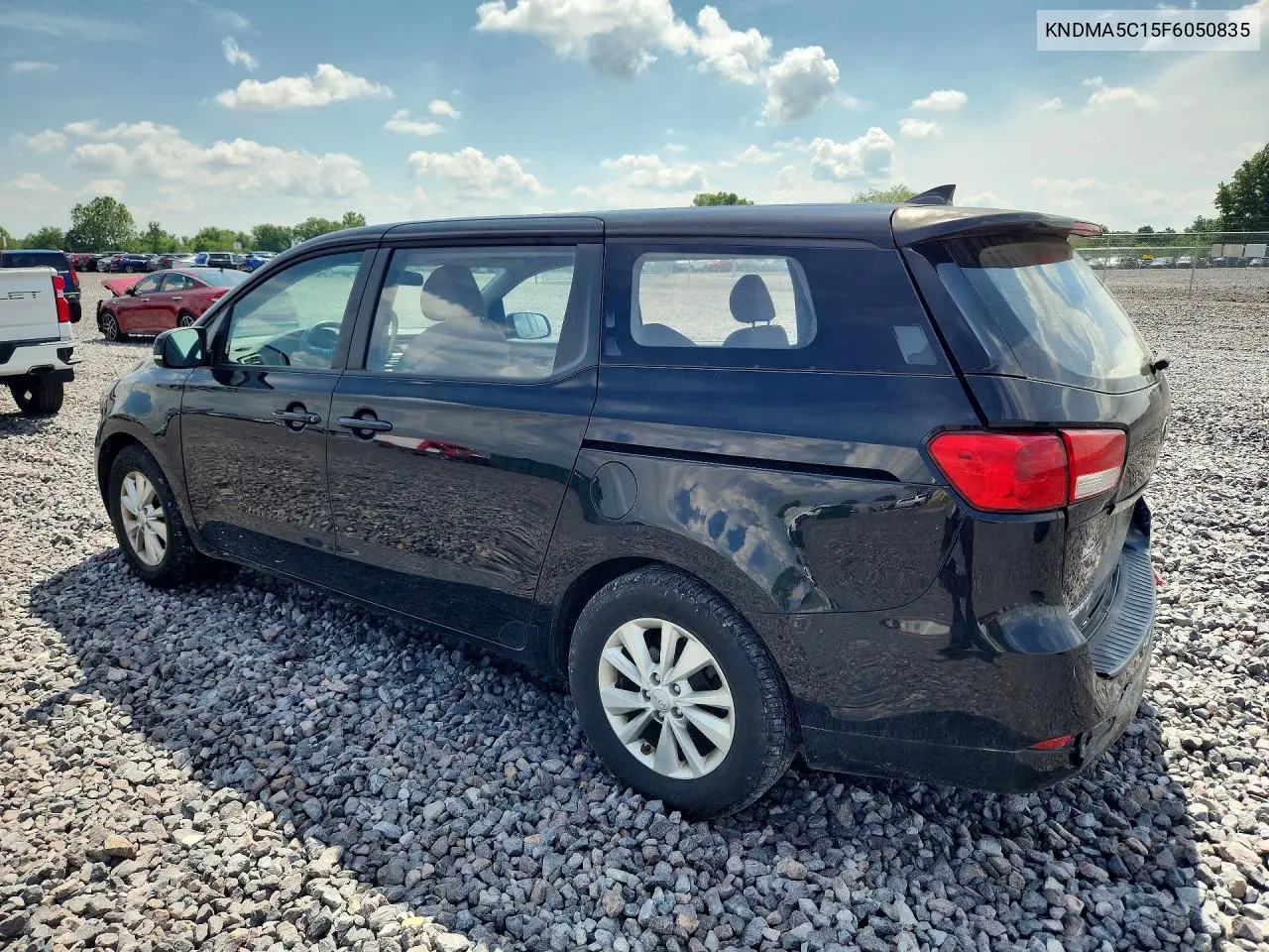 2015 Kia Sedona L VIN: KNDMA5C15F6050835 Lot: 60400816