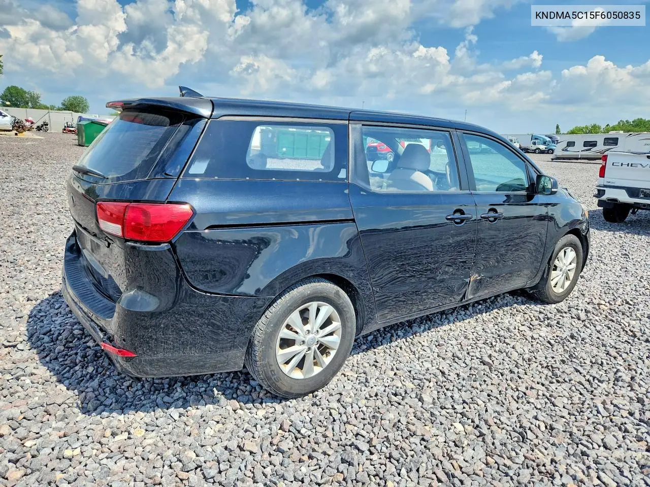 2015 Kia Sedona L VIN: KNDMA5C15F6050835 Lot: 60400816
