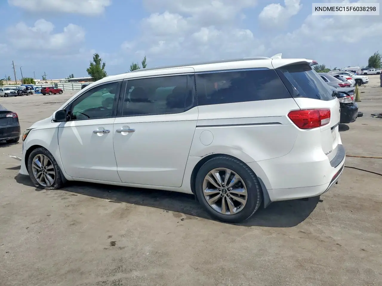 2015 Kia Sedona Sxl VIN: KNDME5C15F6038298 Lot: 60417616