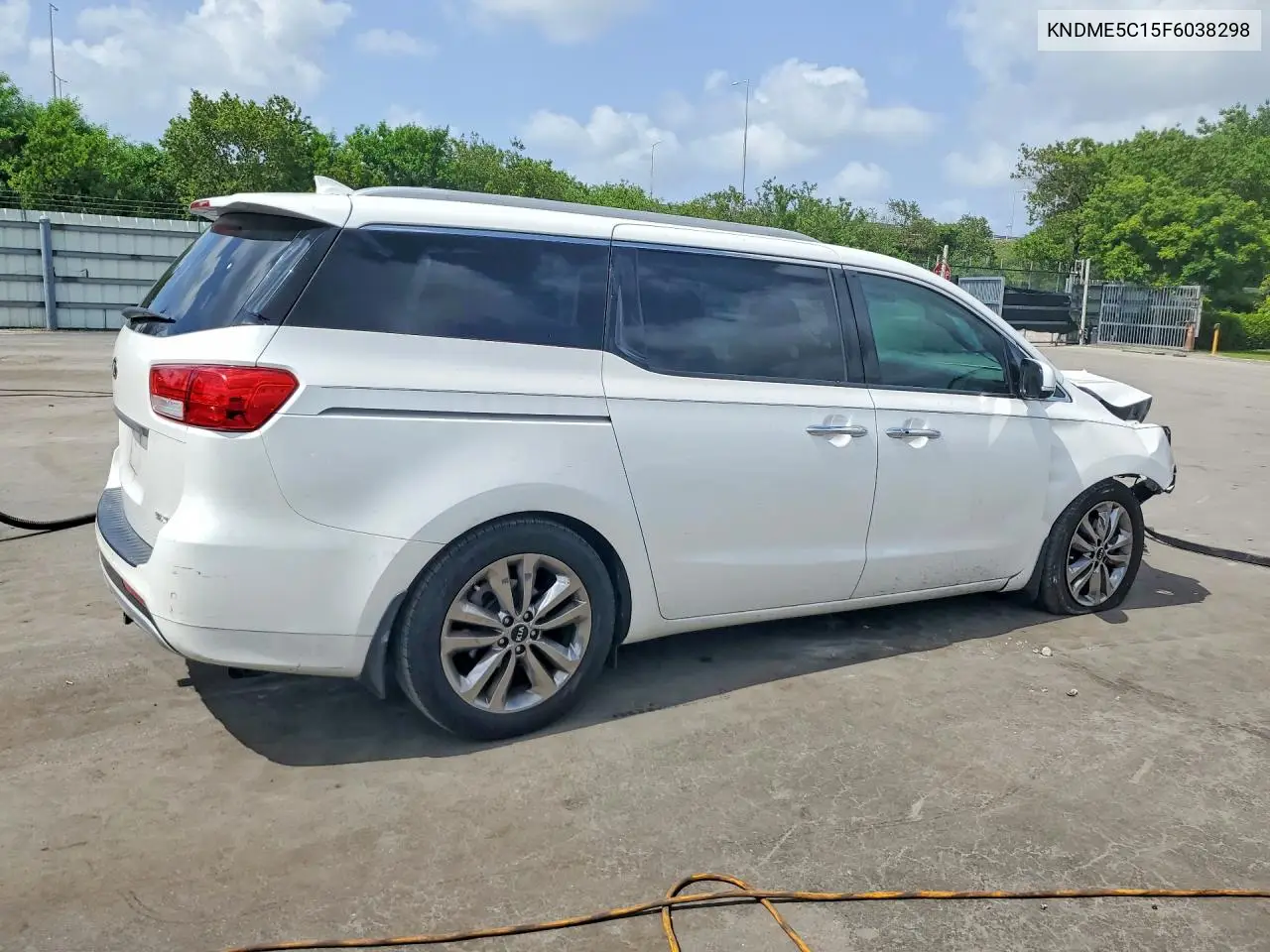 2015 Kia Sedona Sxl VIN: KNDME5C15F6038298 Lot: 60417616