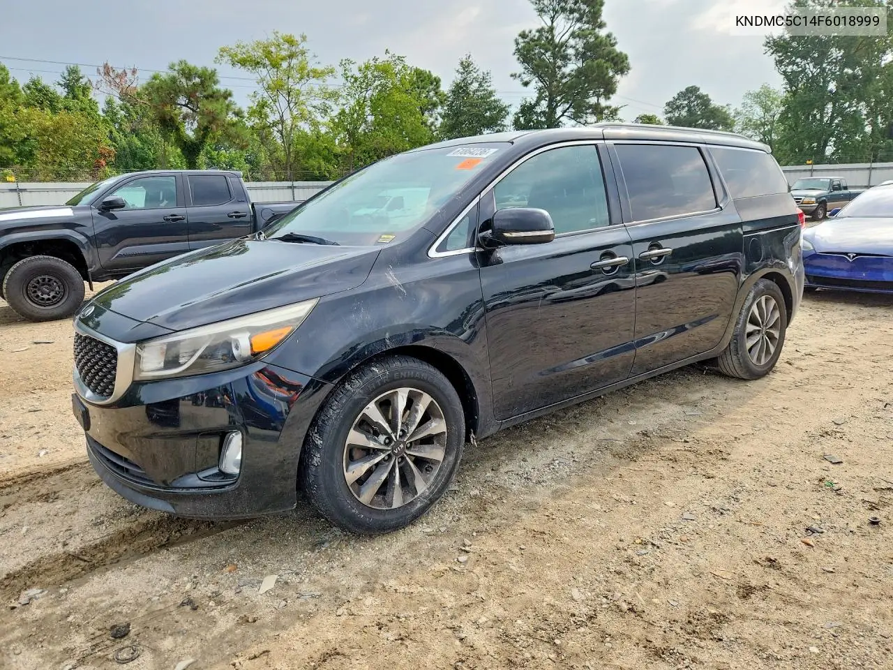 2015 Kia Sedona Sx VIN: KNDMC5C14F6018999 Lot: 61864236