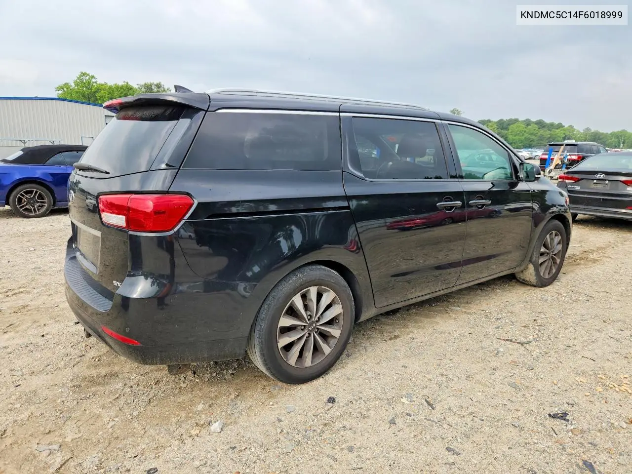 2015 Kia Sedona Sx VIN: KNDMC5C14F6018999 Lot: 61864236