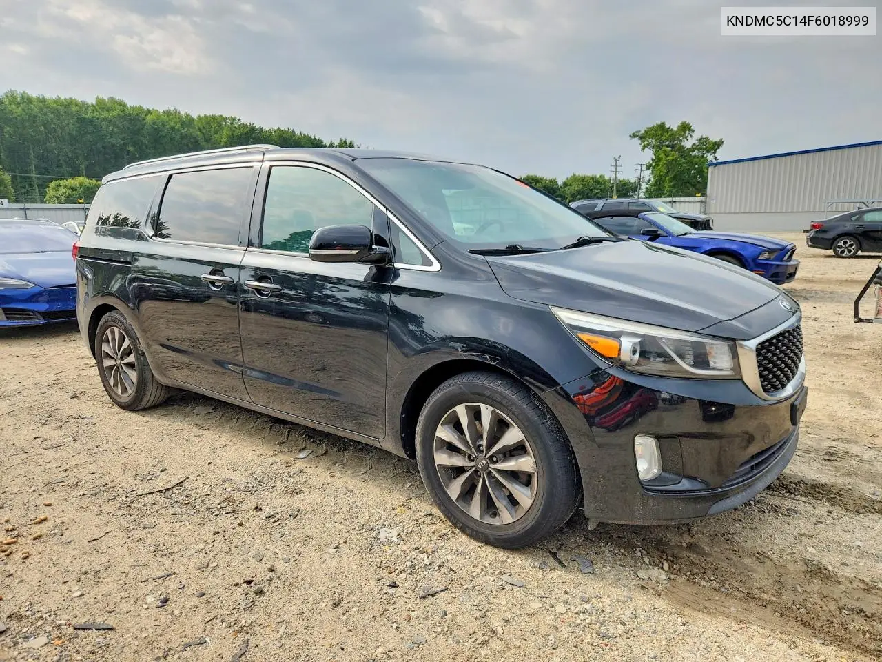 2015 Kia Sedona Sx VIN: KNDMC5C14F6018999 Lot: 61864236