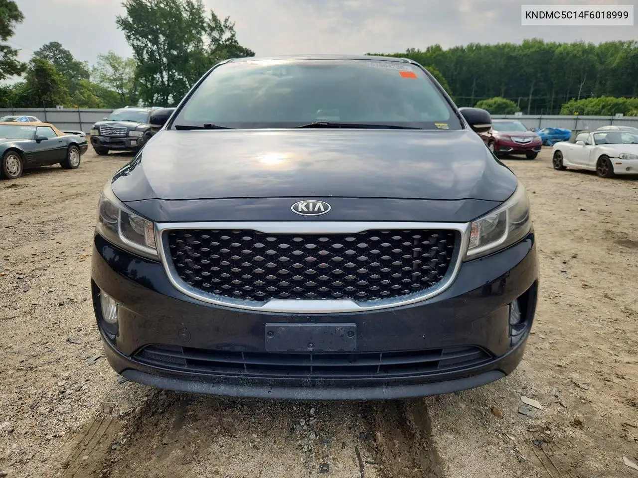 2015 Kia Sedona Sx VIN: KNDMC5C14F6018999 Lot: 61864236