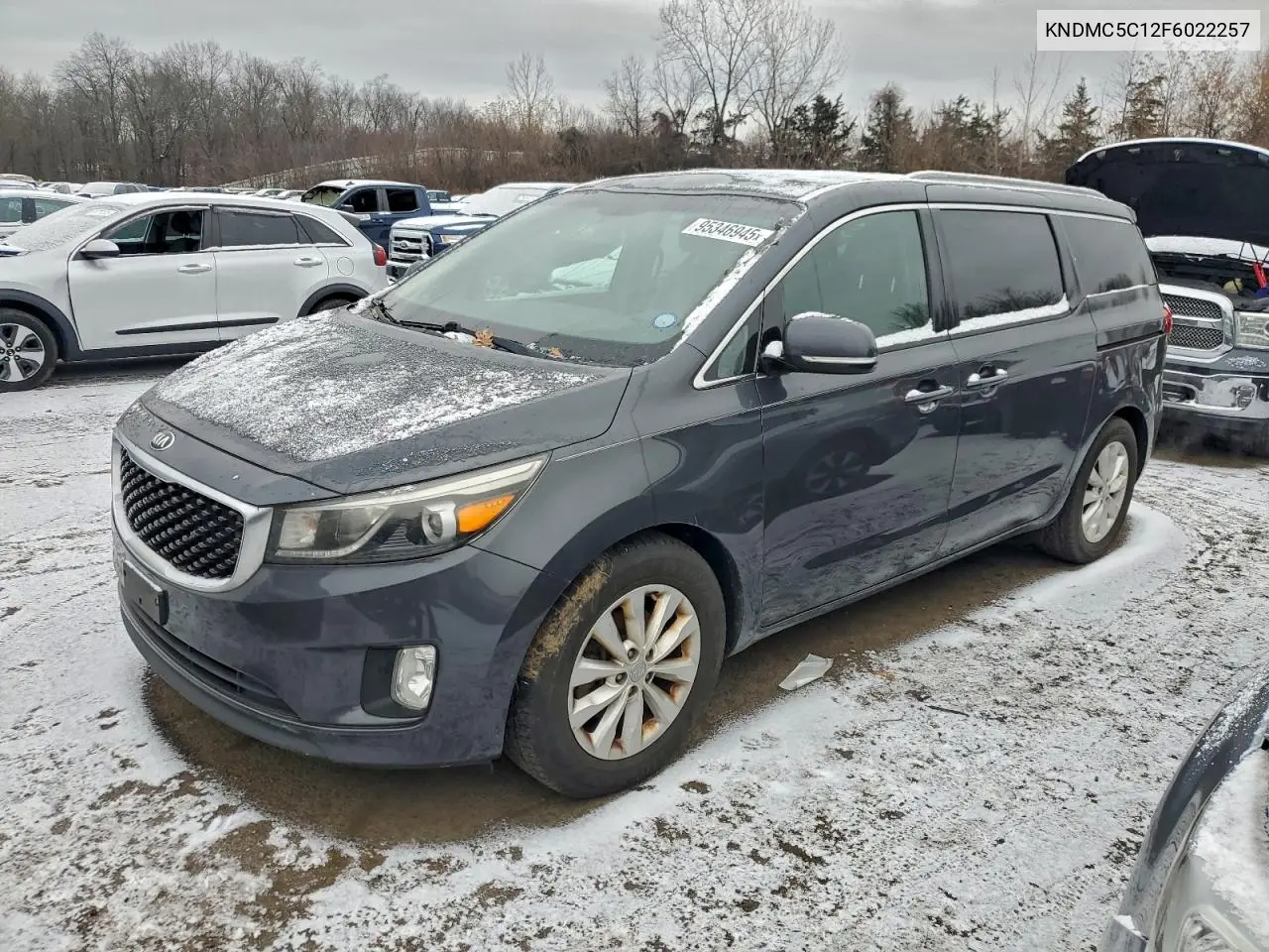 KNDMC5C12F6022257 2015 Kia Sedona Ex
