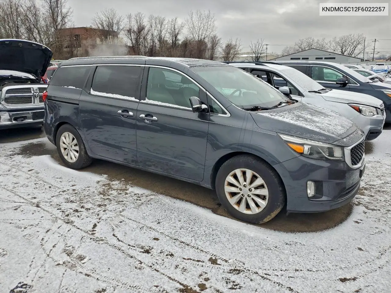 KNDMC5C12F6022257 2015 Kia Sedona Ex