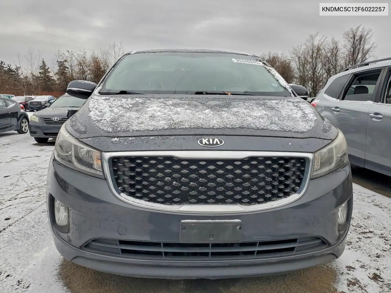 KNDMC5C12F6022257 2015 Kia Sedona Ex