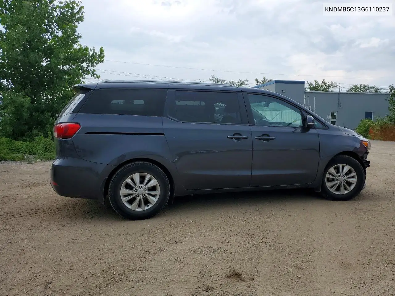 2016 Kia Sedona Lx VIN: KNDMB5C13G6110237 Lot: 58560156