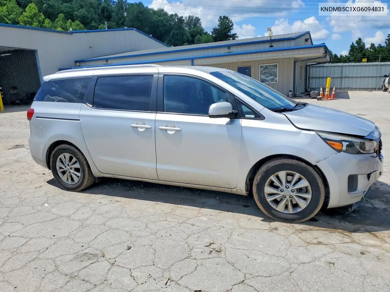 2016 Kia Sedona Lx VIN: KNDMB5C1XG6094831 Lot: 59403136