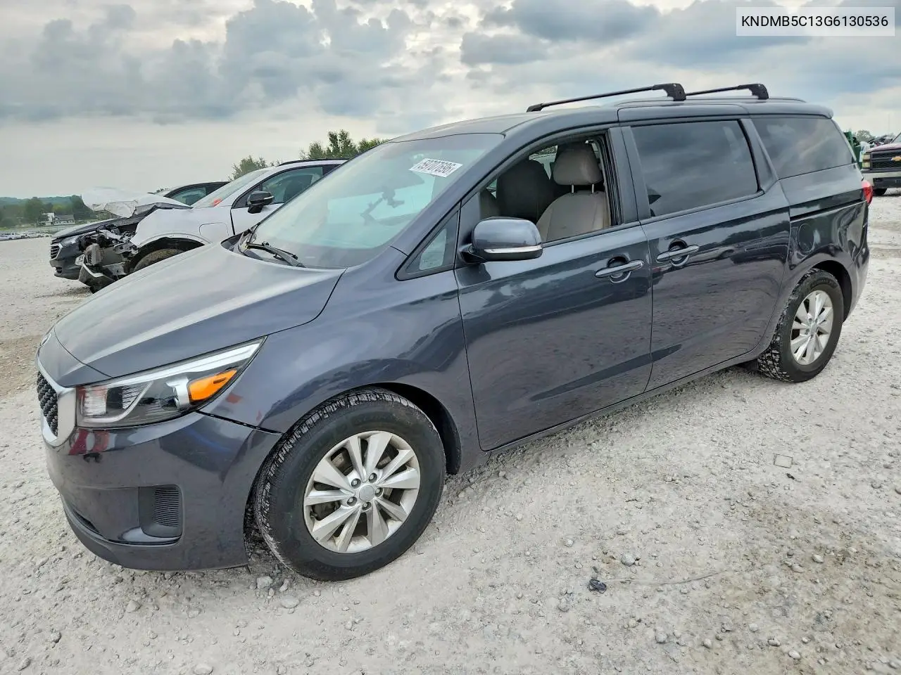 2016 Kia Sedona Lx VIN: KNDMB5C13G6130536 Lot: 59707696