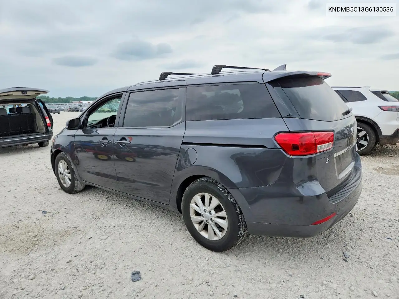 2016 Kia Sedona Lx VIN: KNDMB5C13G6130536 Lot: 59707696
