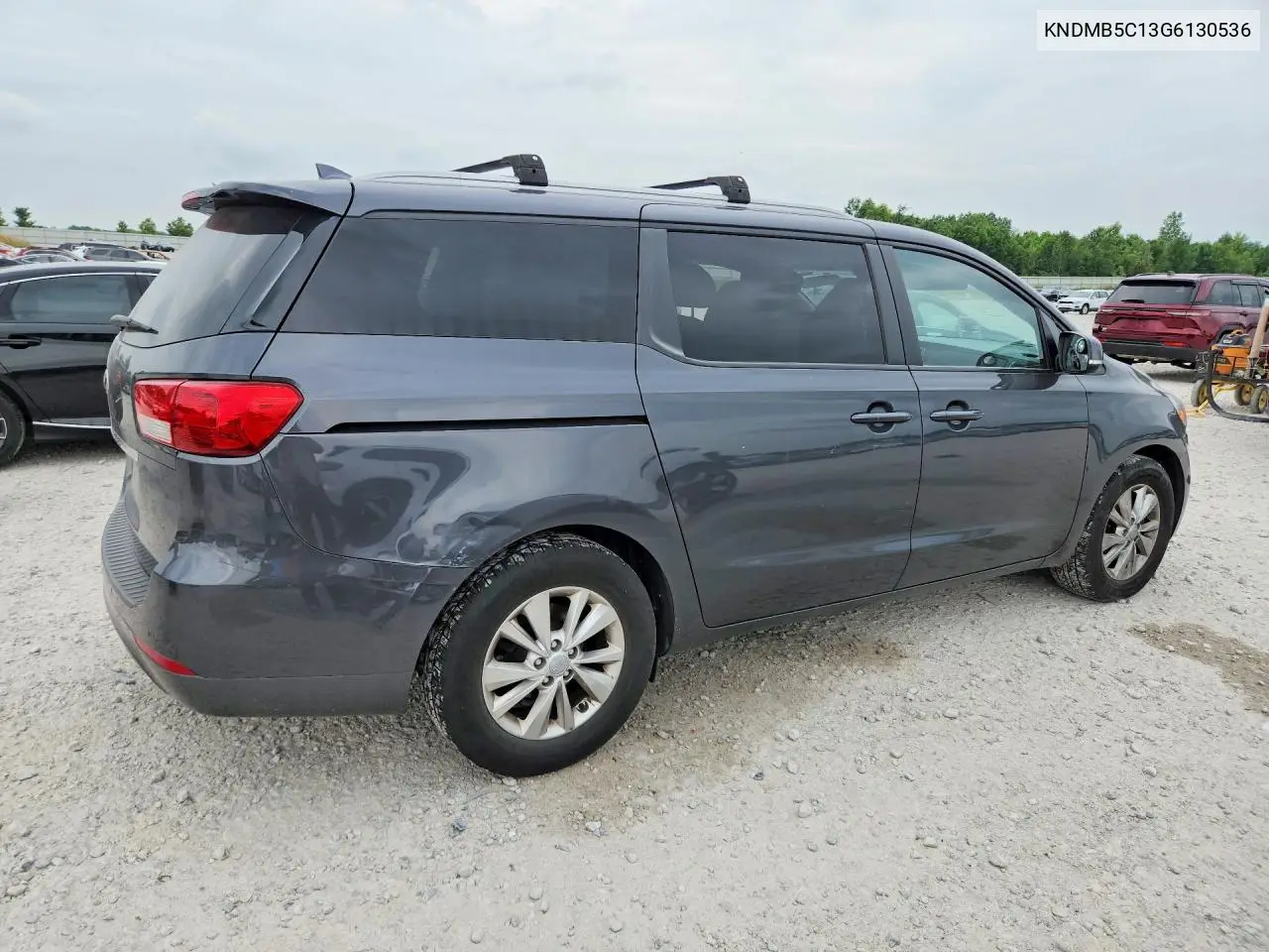 2016 Kia Sedona Lx VIN: KNDMB5C13G6130536 Lot: 59707696