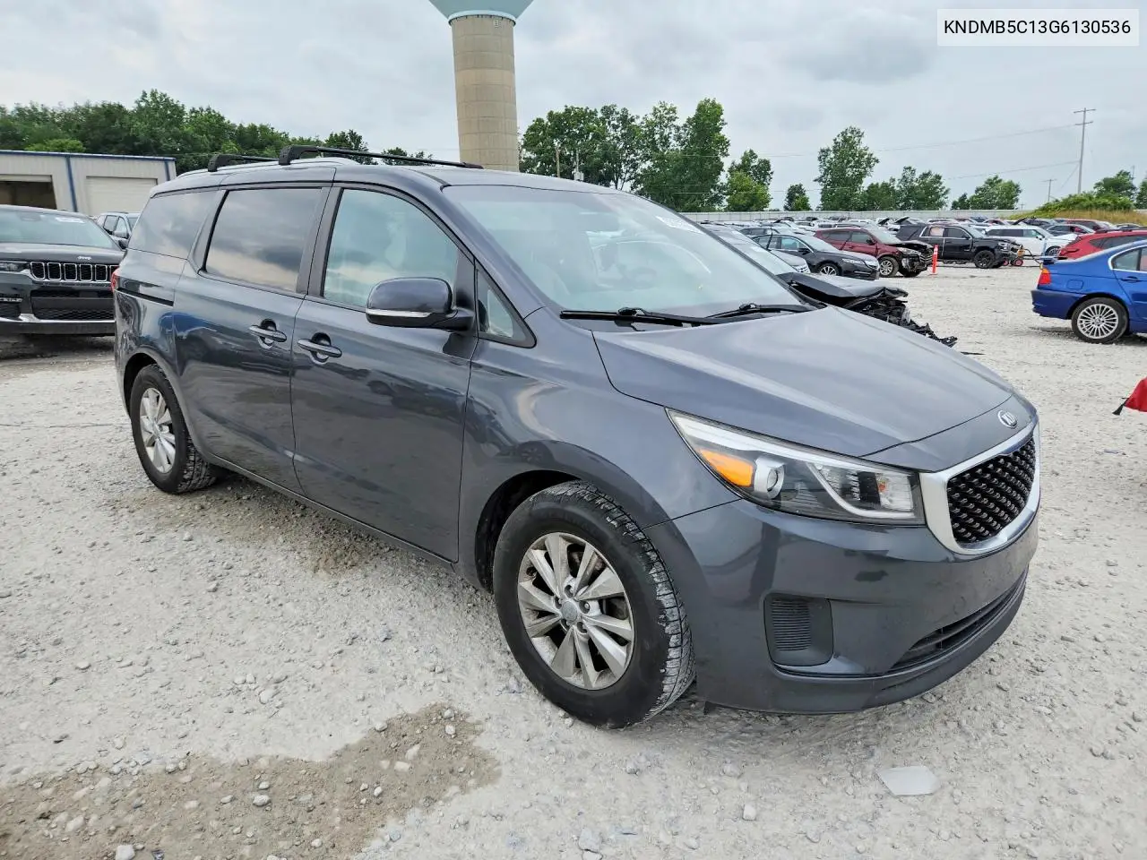2016 Kia Sedona Lx VIN: KNDMB5C13G6130536 Lot: 59707696