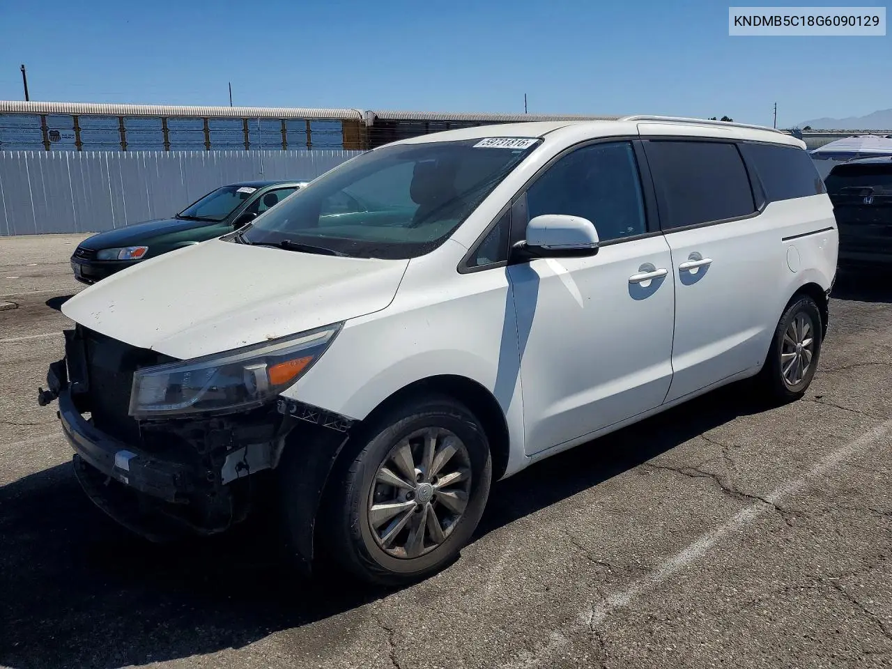 2016 Kia Sedona Lx VIN: KNDMB5C18G6090129 Lot: 59731816
