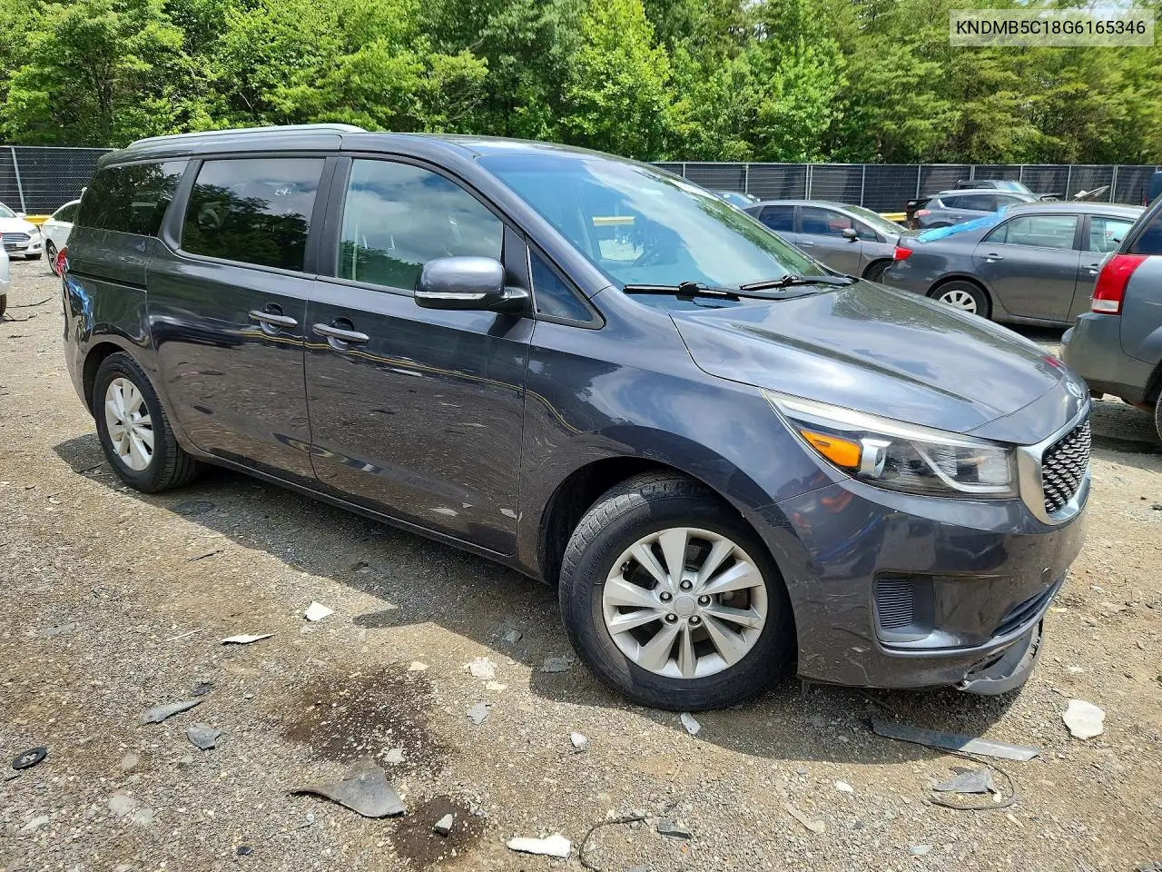 KNDMB5C18G6165346 2016 Kia Sedona Lx
