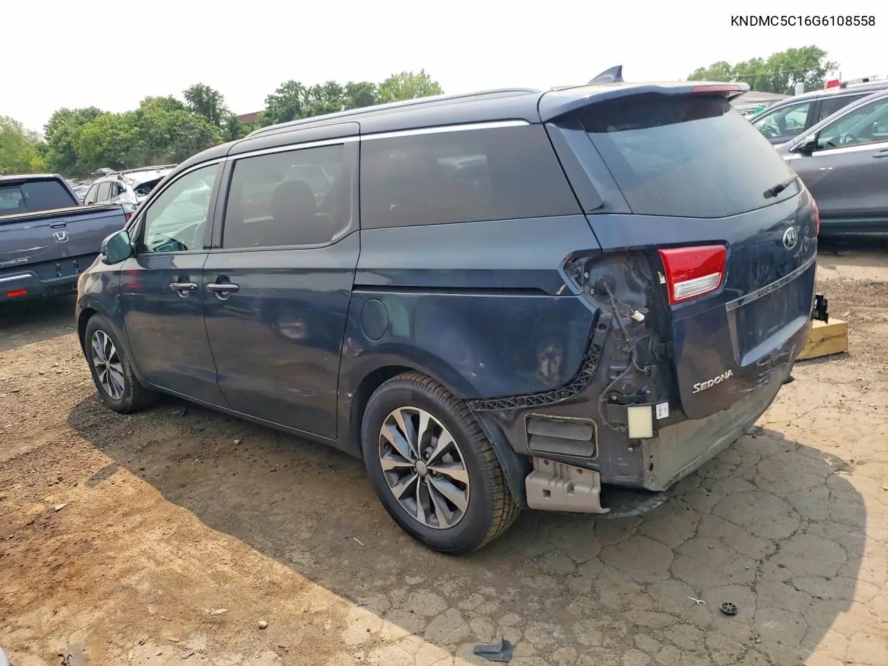 2016 Kia Sedona Sx VIN: KNDMC5C16G6108558 Lot: 60139686