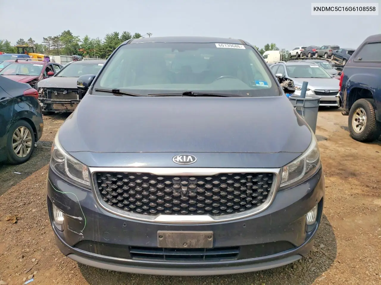 2016 Kia Sedona Sx VIN: KNDMC5C16G6108558 Lot: 60139686