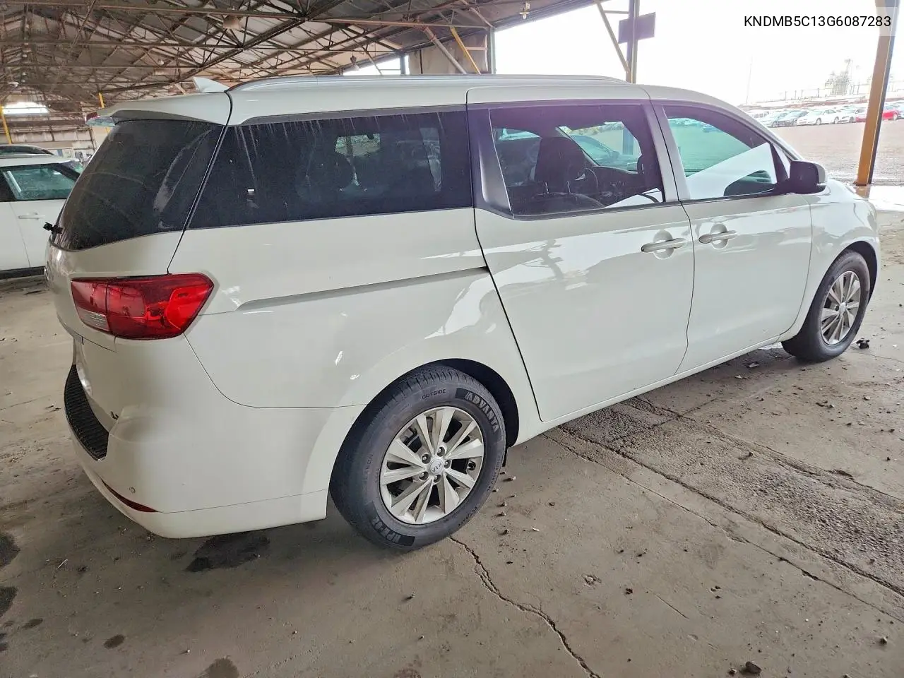 2016 Kia Sedona Lx VIN: KNDMB5C13G6087283 Lot: 60528656