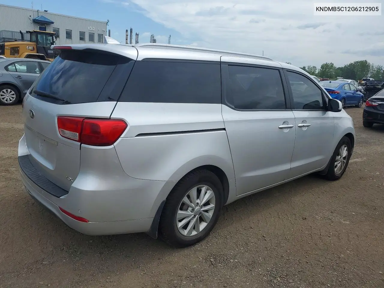 2016 Kia Sedona Lx VIN: KNDMB5C12G6212905 Lot: 60603416