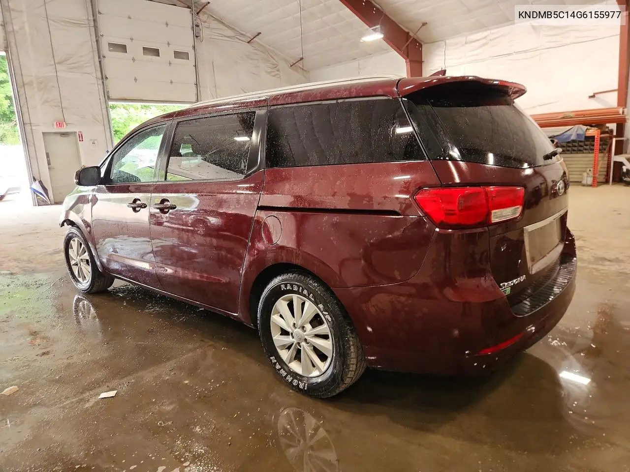 2016 Kia Sedona Lx VIN: KNDMB5C14G6155977 Lot: 60622876