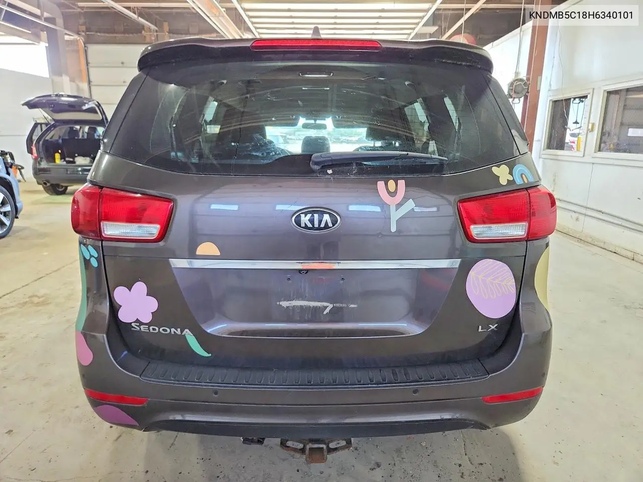 2016 Kia Sedona VIN: KNDMB5C18H6340101 Lot: 60706676