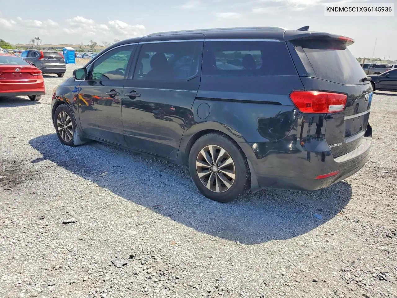 2016 Kia Sedona Sx VIN: KNDMC5C1XG6145936 Lot: 60750486