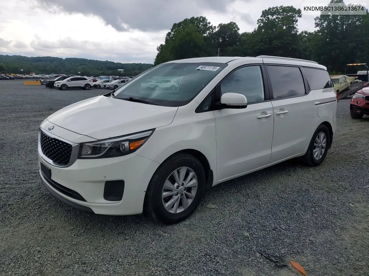 2016 Kia Sedona Lx VIN: KNDMB5C13G6213674 Lot: 60971176