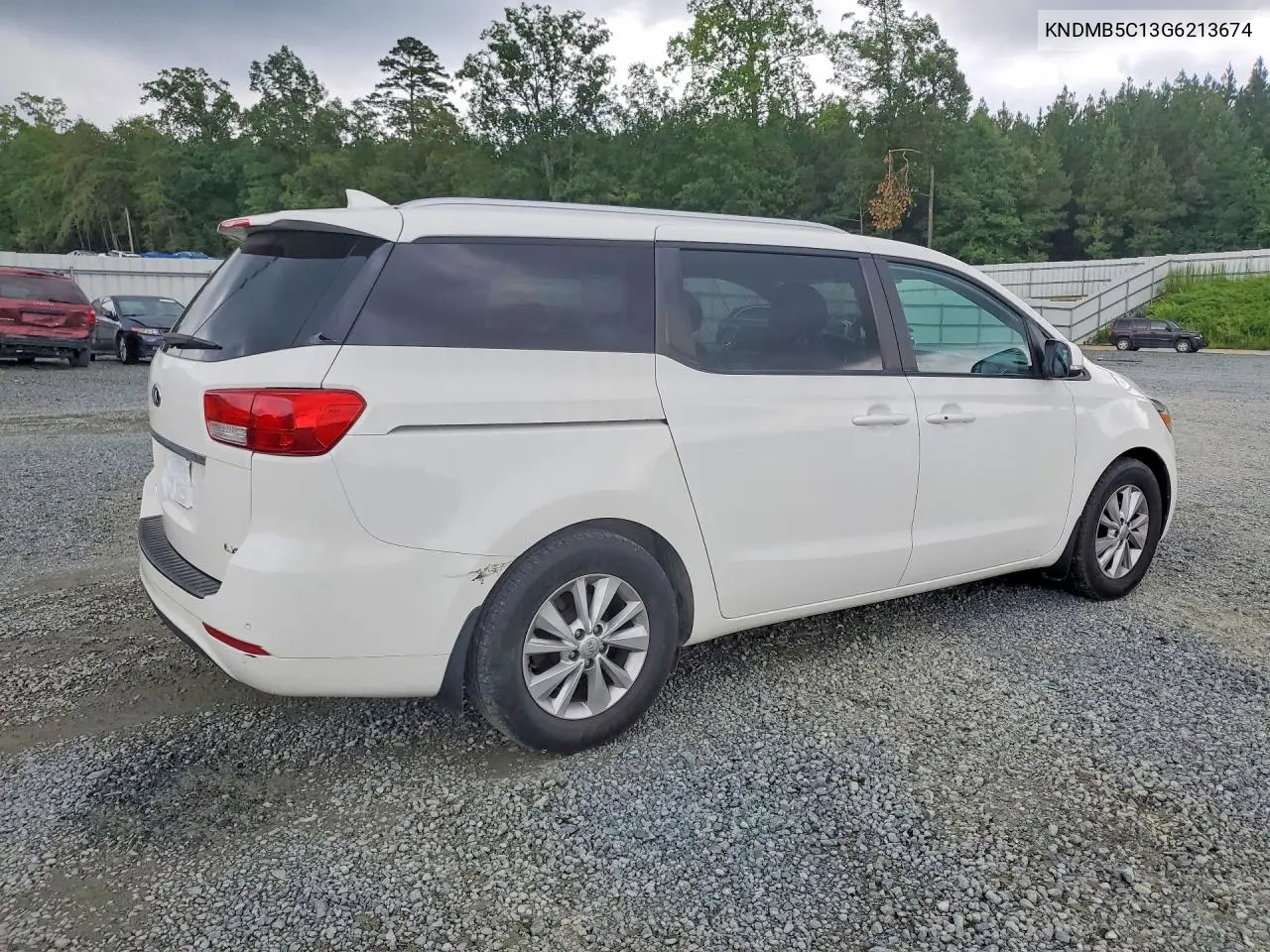2016 Kia Sedona Lx VIN: KNDMB5C13G6213674 Lot: 60971176