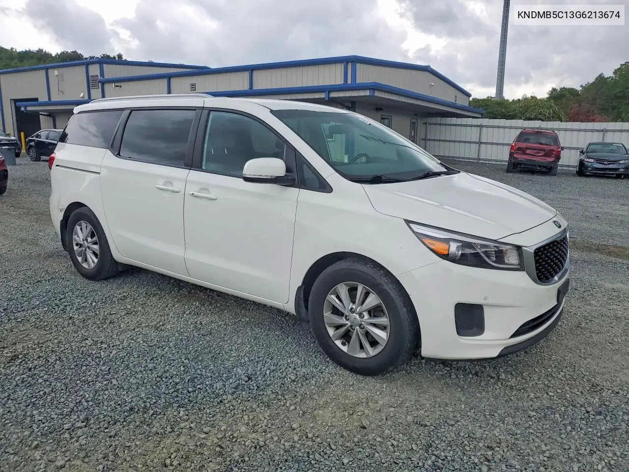 2016 Kia Sedona Lx VIN: KNDMB5C13G6213674 Lot: 60971176