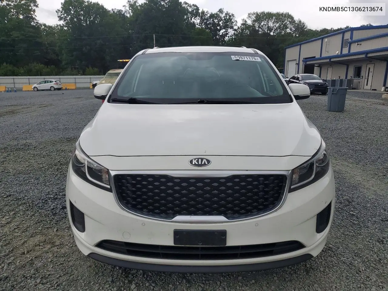 2016 Kia Sedona Lx VIN: KNDMB5C13G6213674 Lot: 60971176