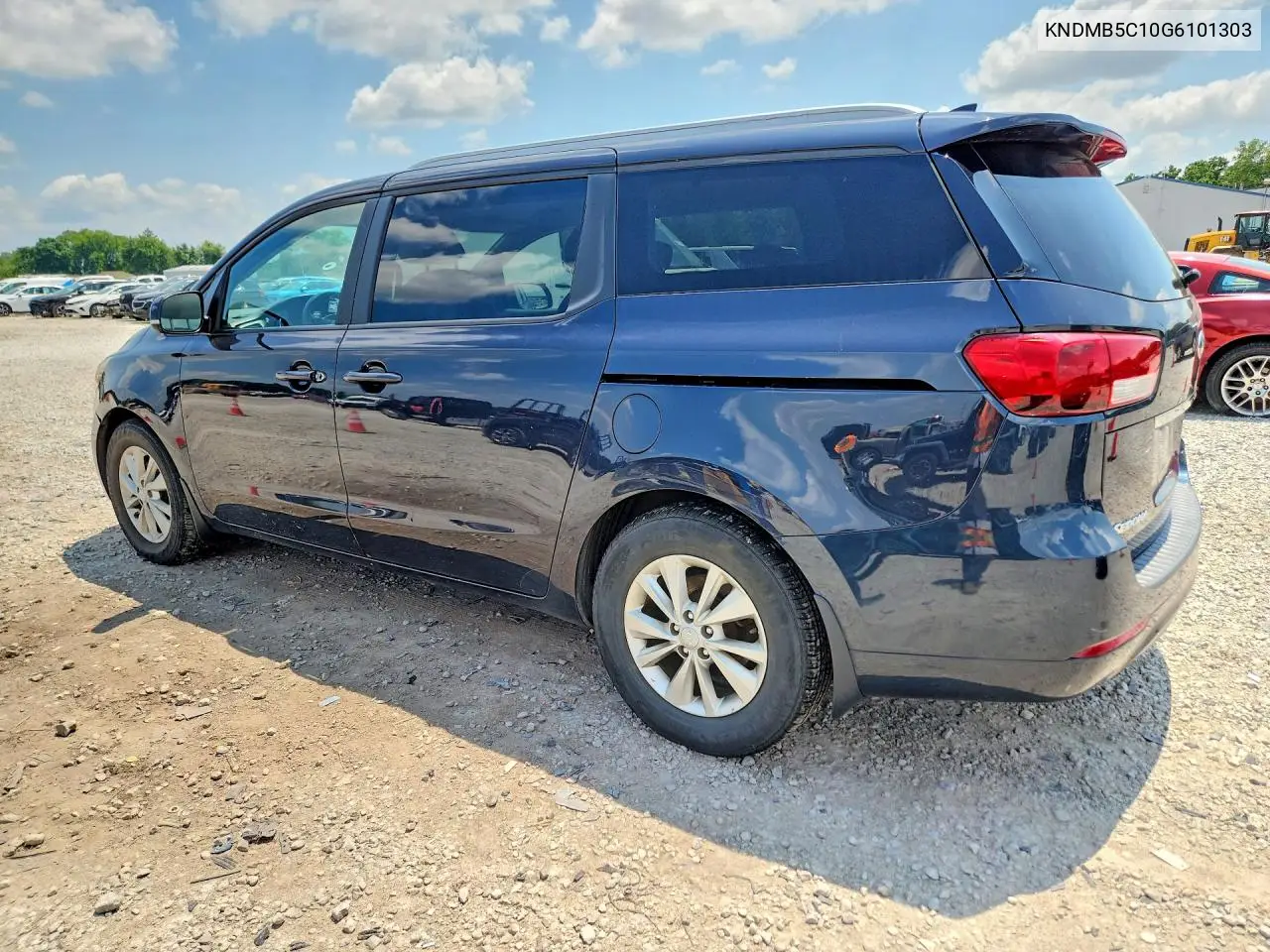 2016 Kia Sedona Lx VIN: KNDMB5C10G6101303 Lot: 61011176