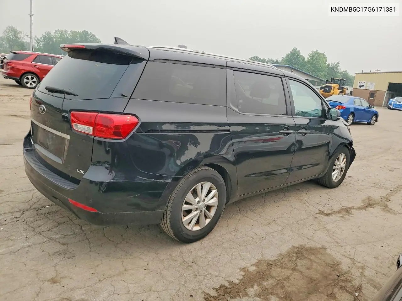 2016 Kia Sedona Lx VIN: KNDMB5C17G6171381 Lot: 61026946