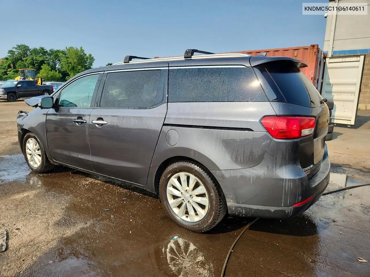 2016 Kia Sedona Ex VIN: KNDMC5C11G6140611 Lot: 61048326