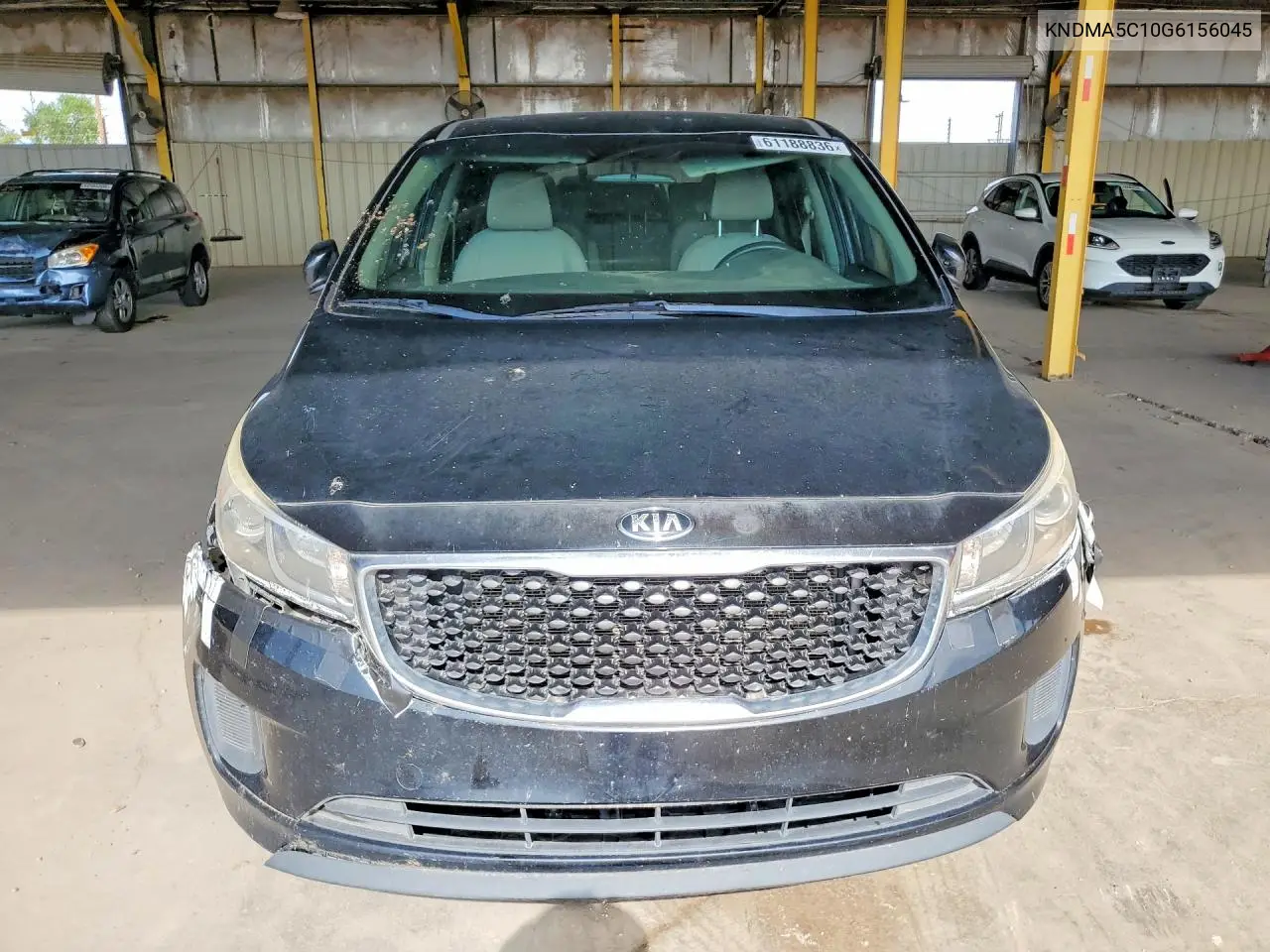 2016 Kia Sedona L VIN: KNDMA5C10G6156045 Lot: 61188836