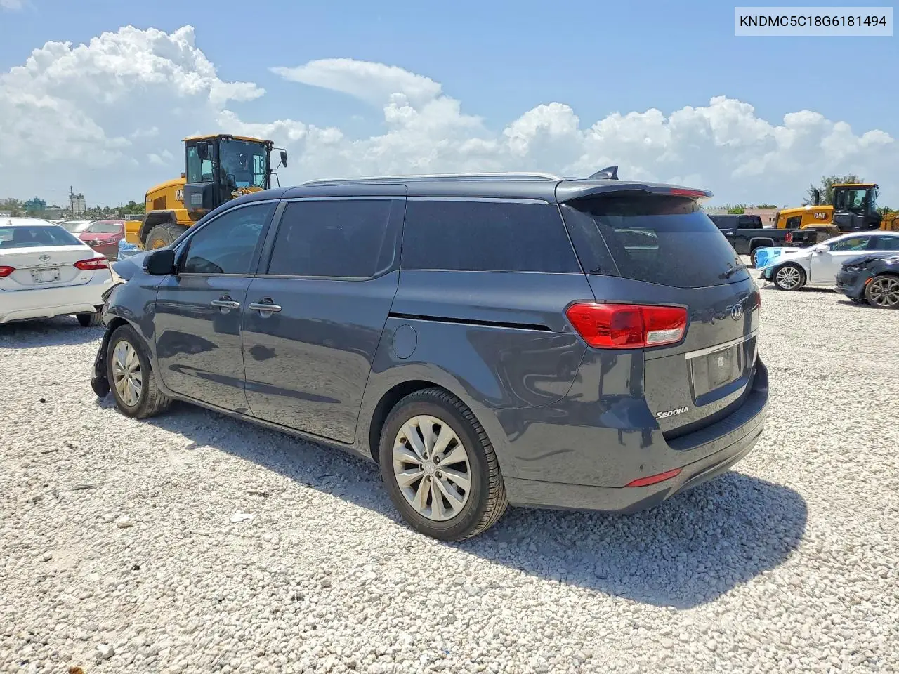 2016 Kia Sedona Ex VIN: KNDMC5C18G6181494 Lot: 61387196